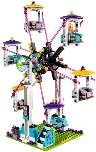 Amusement Park Roller Coaster