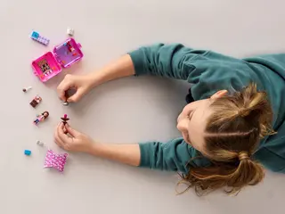 Le cube de jeu shopping d'Olivia