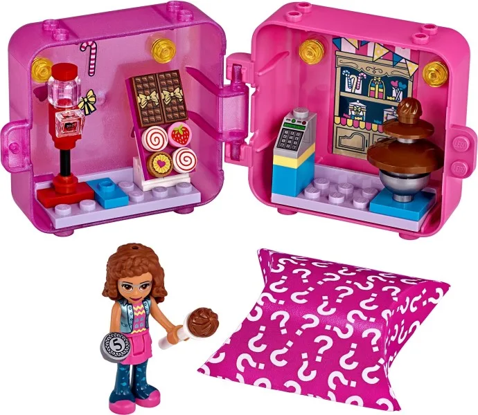 Le cube de jeu shopping d'Olivia