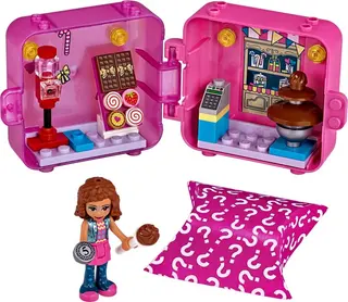 Le cube de jeu shopping d'Olivia