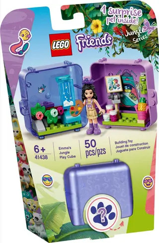 Le cube de jeu jungle d'Emma