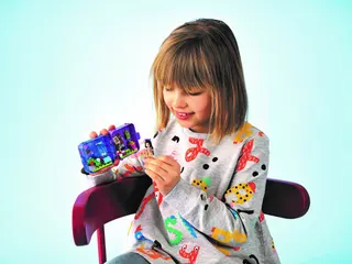 Le cube de jeu jungle d'Emma