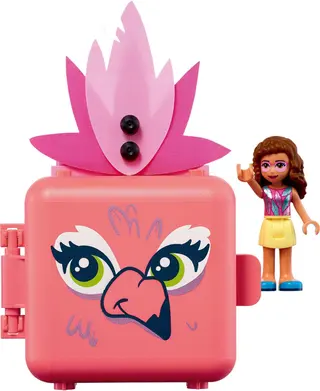 Olivia's Flamingo Cube
