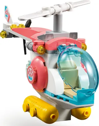 Rettungshubschrauber der Tierklinik