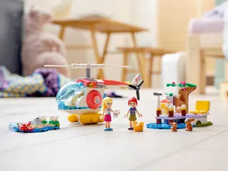 Rettungshubschrauber der Tierklinik