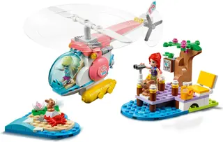 Rettungshubschrauber der Tierklinik
