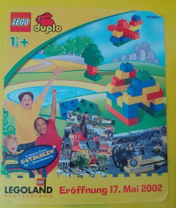 LEGOLAND Germany Yellow Bucket