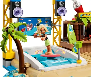 Parc d'attractions de plage