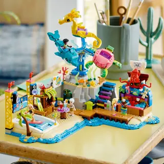 Parc d'attractions de plage