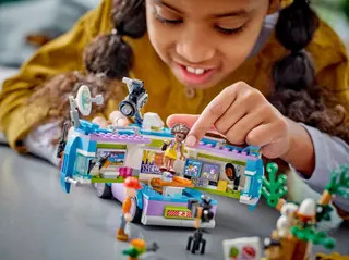 Camionnette de la salle de rédaction