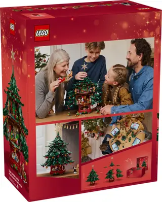 Familie kerstboomversiering
