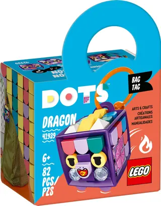 Étiquette de sac Dragon