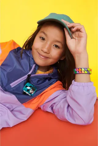 Neon Tiger Armband & Taschenanhänger