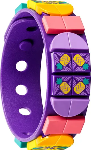 Neon Tiger Armband & Taschenanhänger