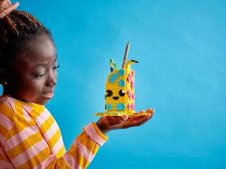 Porte-stylo banane mignon
