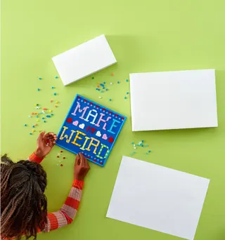 Beaucoup de points - Lettrage