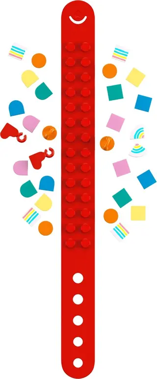 Bracelet arc-en-ciel avec breloques