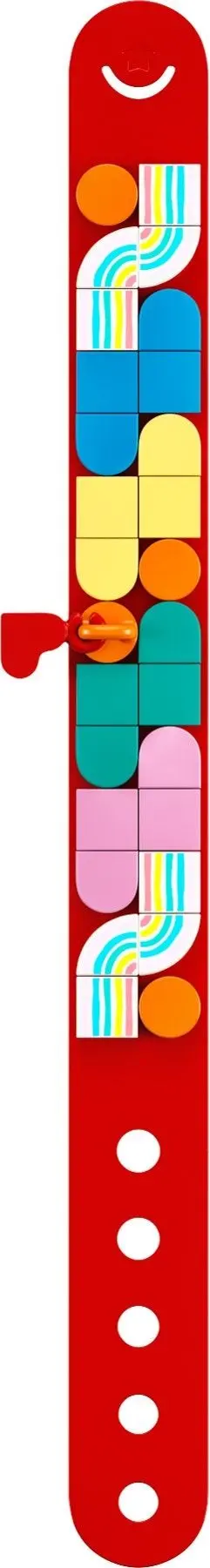 Bracelet arc-en-ciel avec breloques