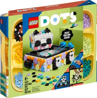 Niedliches Panda-Tablett