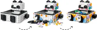 Niedliches Panda-Tablett