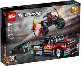 Stunttruck en -fiets