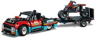 Stunttruck en -fiets
