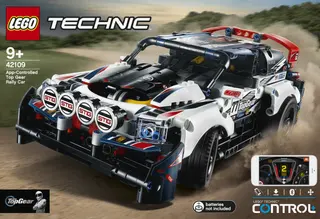App-gestuurde Top Gear rallyauto