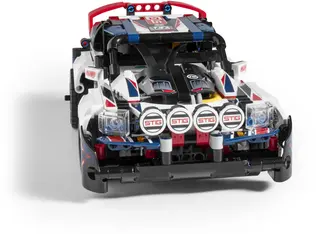 App-gestuurde Top Gear rallyauto