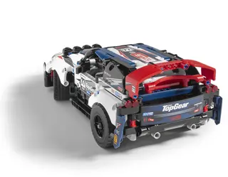 App-gestuurde Top Gear rallyauto