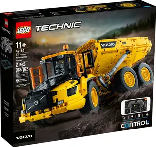 6x6 Volvo gelede dumper