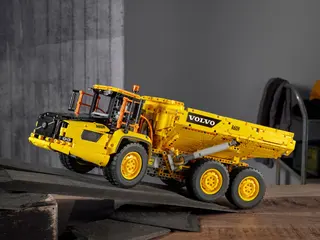 6x6 Volvo gelede dumper