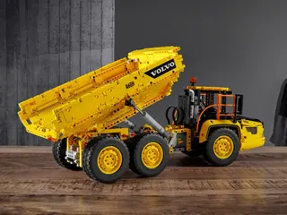 6x6 Volvo gelede dumper