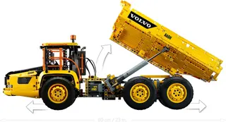 6x6 Volvo gelede dumper