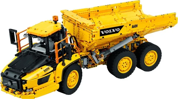 6x6 Volvo gelede dumper