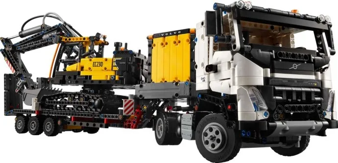 Volvo FMX Lkw & EC230 Elektrobagger