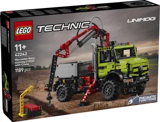 Mercedes-Benz Unimog U 5023 avec grue