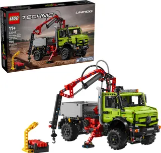 Mercedes-Benz Unimog U 5023 avec grue