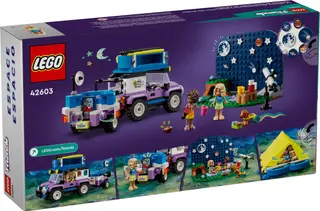 Véhicule de camping pour observer les étoiles