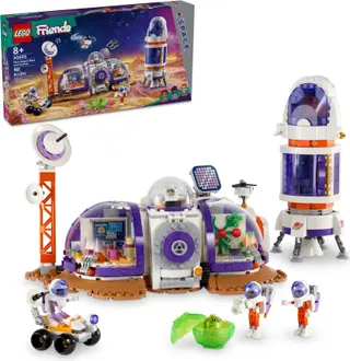 Mars Space Base and Rocket