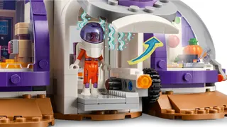 Mars Space Base and Rocket