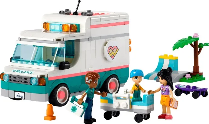 Ambulance van het Heartlake City Ziekenhuis
