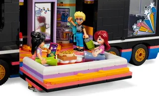Popstar-Musik-Tourbus