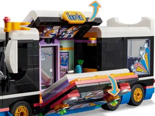 Popstar-Musik-Tourbus
