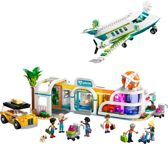Flughafen Heartlake City und Flugzeug