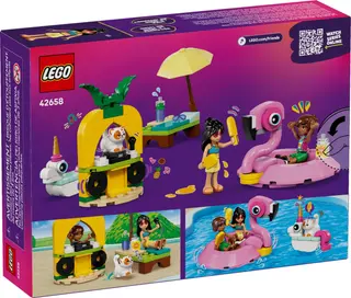 Einhorn- und Flamingo-Poolparty