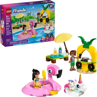 Einhorn- und Flamingo-Poolparty