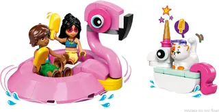 Einhorn- und Flamingo-Poolparty