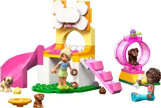 Aire de jeux pour chiots