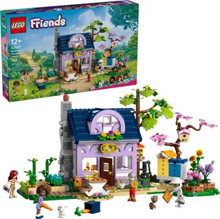 Maison des apiculteurs et jardin fleuri