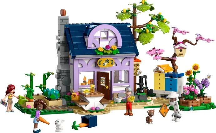 Maison des apiculteurs et jardin fleuri